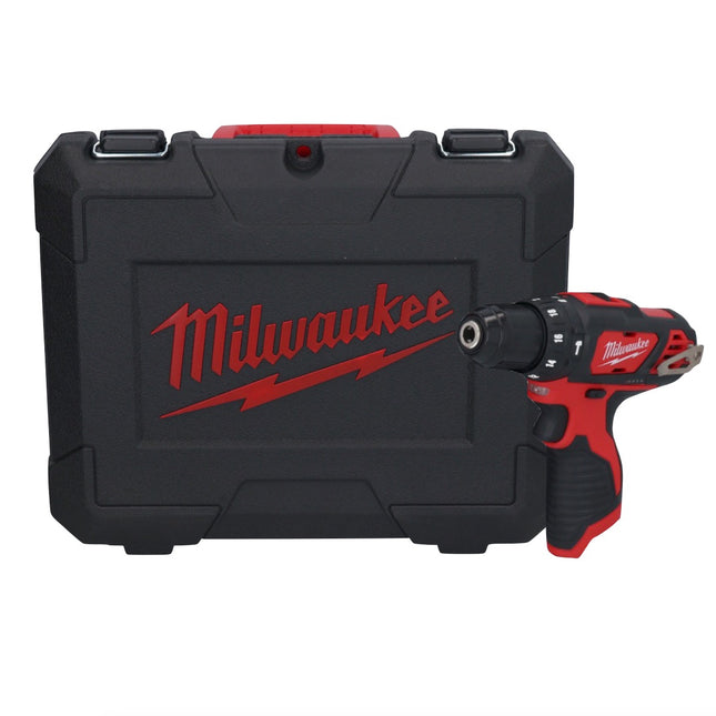 Milwaukee M12 BPD 12V 30Nm Solo Trapano a percussione a batteria + Valigetta - senza batteria, senza caricabatterie