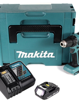 Makita DDF 459 Y1J Akku Bohrschrauber 18V 45Nm im Makpac + 1x 1,5 Ah Akku + Ladegerät - Toolbrothers