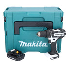 Makita DHP 482 Y1JW Akku Schlagbohrschrauber 18 V 62 Nm Weiß + 1x Akku 1,5 Ah + Makpac - ohne Ladegerät - Toolbrothers