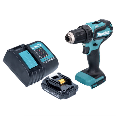 Makita DDF 485 SY1 Akku Bohrschrauber 18 V 50 Nm Brushless + 1x Akku 1,5 Ah + Ladegerät - Toolbrothers