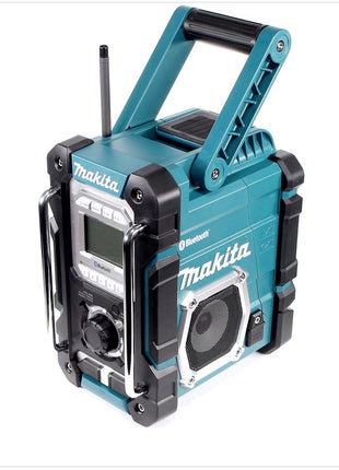 Makita DMR 108 Z 7.2 - Radio de obra con batería de 18 V y Bluetooth Solo - sin baterías ni cargador