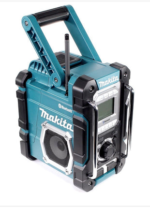 Makita DMR 108 Z 7.2 - Radio de obra con batería de 18 V y Bluetooth Solo - sin baterías ni cargador