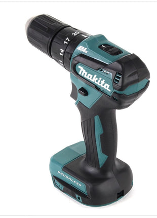 Makita DHP 483 Z Perceuse-visseuse à percussion sans fil 18 V 40 Nm Brushless Solo - sans batterie, sans chargeur