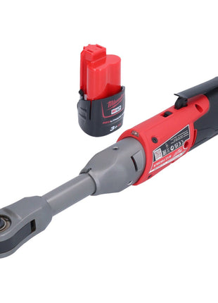 Milwaukee M12 FIR38LR-301 Grzechotka akumulatorowa 12 V 75 Nm 3/8" + 1x akumulator 3,0 Ah - bez ładowarki