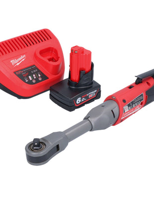 Milwaukee M12 FIR38LR-601 Grzechotka akumulatorowa 12 V 75 Nm 3/8" + 1x akumulator 6,0 Ah + ładowarka