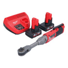 Milwaukee M12 FIR38LR-602 Grzechotka akumulatorowa 12 V 75 Nm 3/8