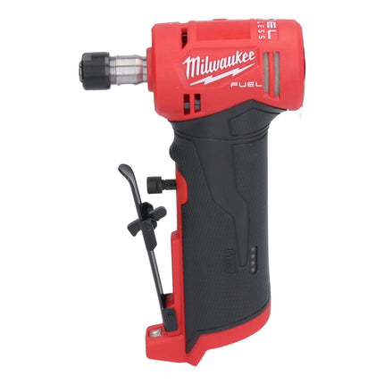 Milwaukee M12 FDGA-601 Geradschleifer abgewinkelt 12 V 6 / 8 mm Brushless + 1x Akku 6,0 Ah - ohne Ladegerät