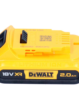 DeWalt DCW 210 N Akku Exzenterschleifer 18 V 125 mm Brushless + 1x Akku 2,0 Ah - ohne Ladegerät - Toolbrothers