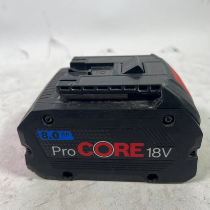 ProCORE 18 V 8 0 Ah Professional Li Ion Einschub Akku GBA 1600A016GK Gebraucht 3 - toolbrothers