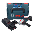 Bosch GWS 18V-10 SC Akku Winkelschleifer 18 V 125 mm Brushless + 2x ProCORE Akku 4,0 Ah + Ladegerät + L-Boxx - Toolbrothers