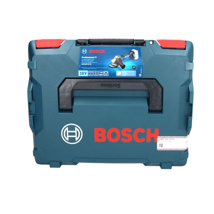 Smerigliatrice angolare a batteria Bosch GWS 18V-10 SC 18 V 125 mm senza spazzole + 1x batteria ProCORE 8,0 Ah + L-Boxx - senza caricabatterie