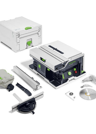 Festool CSC SYS 50 EBI-Basic Akku Tischkreissäge 36 V ( 2x 18 V ) 168 mm Brushless  ( 576820 ) - ohne Akku, ohne Ladegerät - Toolbrothers