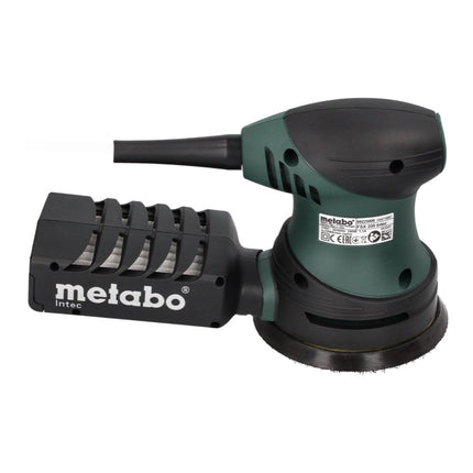 Metabo FSX 200 Intec Exzenterschleifer 240 W 125 mm + 4x Toolbrothers SPIDER Schleifnetz Set + Koffer