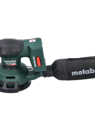 Metabo SXA 18 LTX 125 BL Ponceuse orbitale sans fil 18 V 125 mm (600146840) sans balais + 4x Set d'abrasifs filet Toolbrothers SPIDER + metaBOX - sans batterie, sans chargeur