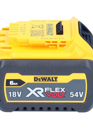 Set de iniciación de batería DeWalt 18 V 2x batería DCB 546 6,0 Ah + cargador rápido DCB 116 XR