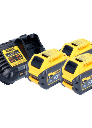 DeWalt Akku Starter Set 18 V 3x DCB 546 Akku 6,0 Ah + DCB 116 XR Schnell Ladegerät