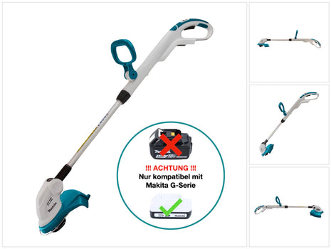 Neuwertig Makita UR 180 DZ Akku Rasentrimmer 18 V 260 mm G Serie kein LXT Solo ohne Akku ohne Ladegeraet 1 - toolbrothers