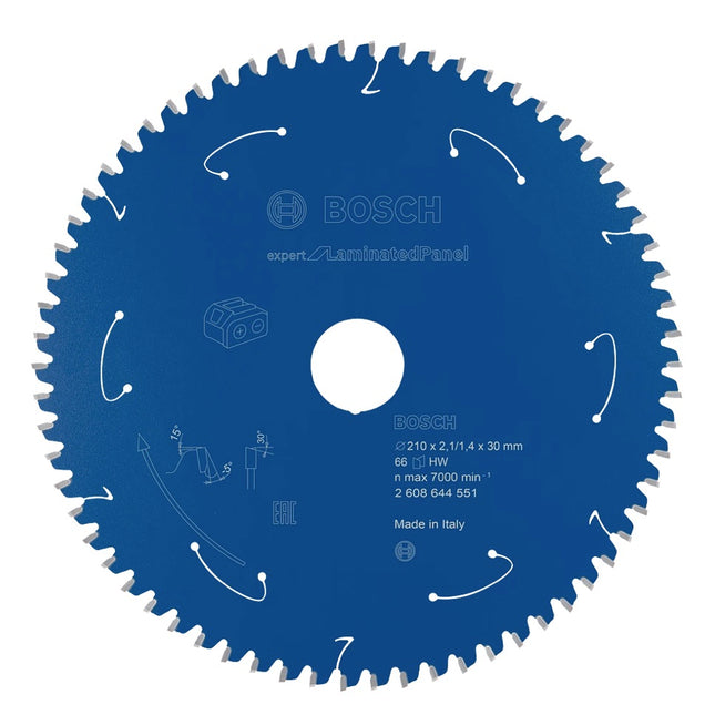 Bosch Professional Expert for Laminated Panel Kreissägeblatt 216 x 30 x 2,1 mm 66 Zähne ( 2608644551 ) - Toolbrothers
