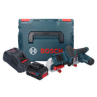 Bosch GCB 18V-63 Professional Scie à ruban sans fil 18 V 63,5 mm + 1x batterie ProCORE 8,0 Ah + chargeur + L-Boxx