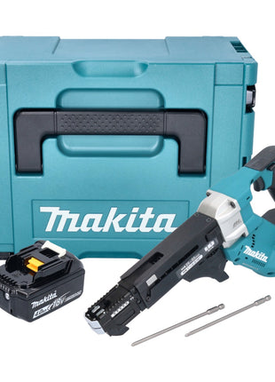 Makita DFR 551 M1J Akku Magazinschrauber 18 V 25 - 55 mm Brushless + 1x Akku 4,0 Ah + Makpac - ohne Ladegerät - Toolbrothers