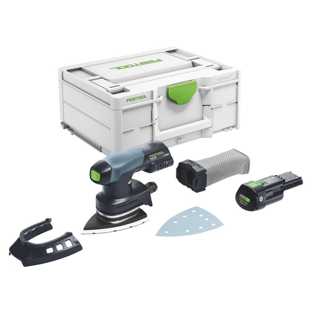 Festool DTSC 400-Basic Akku Deltaschleifer 18 V 100 x 150 mm Brushless + 1x Akku 3,0 Ah + Systainer - ohne Ladegerät - Toolbrothers