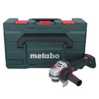 Metabo WB 18 LTX BL 15-125 Smerigliatrice angolare a batteria 18 V 125 mm senza spazzole + metaBOX ( 601730840 ) - senza batteria, senza caricabatterie