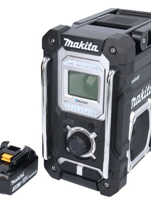 Makita DMR 108 F1 Radio à batterie 10,8 V - 18 V Bluetooth IP64 + 1x batterie 3,0 Ah - sans chargeur