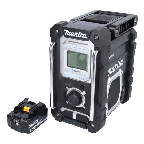 Makita DMR 108 M1 Akku Radio 10,8 V - 18 V Bluetooth IP64 + 1x Akku 4,0 Ah - ohne Ladegerät