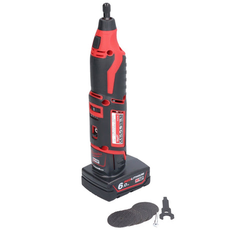 Herramienta rotativa a batería Milwaukee C12 RT-601 12 V + 1x batería 6,0 Ah - sin cargador