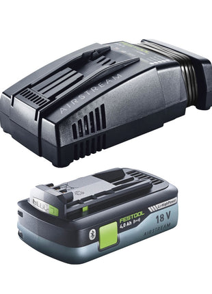 Festool Energie Set 1x BP 18 Li 4,0 Ah HPC-ASI Akkupack 18V 4,0 Ah HighPower ( 205034 ) + SCA 16 Schnellladegerät 10,8 V - 18 V ( 576953 ) + Systainer - Toolbrothers