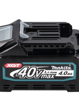 Zestaw źródeł zasilania Makita 1x akumulator BL 4040 40 V maks. 4,0 Ah XGT + ładowarka DC 40 RA + Makpac