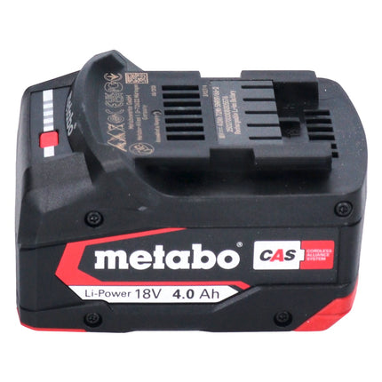 Metabo Basic Set 2x batteria Li-Power 18 V 4,0 Ah + caricatore Metabo SC 30 12 - 18 V