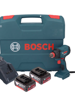 Bosch GDX 18V-180 Akku Drehschlagschrauber 18 V 180 Nm 1/2" + 2x Akku 3,0 Ah + Ladegerät + L-Case