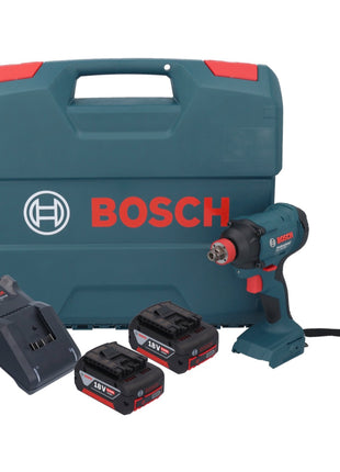 Bosch GDX 18V-180 Akku Drehschlagschrauber 18 V 180 Nm 1/2" + 2x Akku 5,0 Ah + Ladegerät + L-Case - Toolbrothers