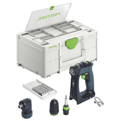 Festool CXS 18-Basic-Set Akku Bohrschrauber 18 V 40 Nm Brushless ( 577333 ) + Systainer - ohne Akku, ohne Ladegerät - Toolbrothers