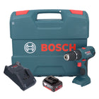 Taladro percutor inalámbrico Bosch GSB 18V-21 18 V 55 Nm + 1x batería 3,0 Ah + cargador + maletín L