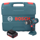 Bosch GSB 18V-21 trapano a percussione a batteria 18 V 55 Nm + 1x batteria ricaricabile 5,0 Ah + valigetta L - senza caricabatterie