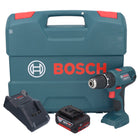 Bosch GSB 18V-21 trapano a percussione a batteria 18 V 55 Nm + 1x batteria ricaricabile 5,0 Ah + caricabatterie + valigetta a L