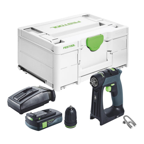 Festool CXS 18 Akku Bohrschrauber 18 V 40 Nm Brushless + 1x Akku 3,0 Ah + Ladegerät + Systainer - Toolbrothers