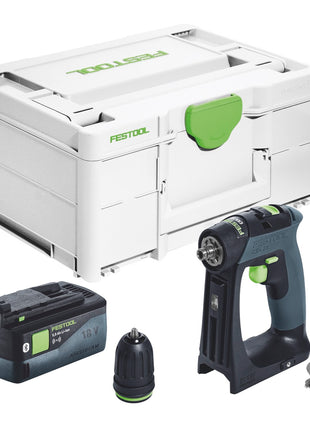 Festool CXS 18 Akku Bohrschrauber 18 V 40 Nm Brushless + 1x Akku 5,0 Ah + Systainer - ohne Ladegerät - Toolbrothers