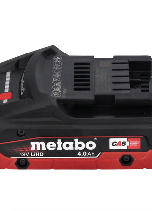 Metabo WB 18 LTX BL 15-125 Quick akumulatorowa szlifierka kątowa 18 V 125 mm bezszczotkowa + 1x akumulator 4,0 Ah + metaBOX - bez ładowarki