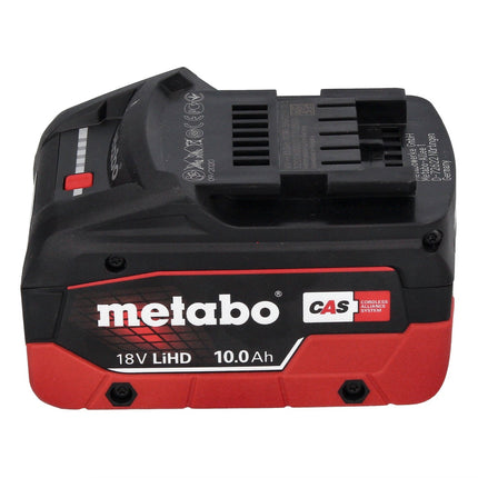 Metabo WPBA 18 LTX BL 15-125 Quick DS 18 V 125 mm smerigliatrice angolare a batteria Brushless + 1x batteria 10,0 Ah + metaBOX - senza caricabatterie