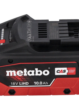 Metabo WB 18 LTX BL 15-125 Quick akumulatorowa szlifierka kątowa 18 V 125 mm bezszczotkowa + 1x akumulator 10,0 Ah + metaBOX - bez ładowarki