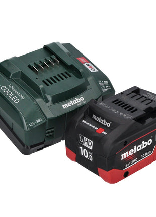 Metabo WB 18 LTX BL 15-125 Quick akumulatorowa szlifierka kątowa 18 V 125 mm bezszczotkowa + 1x akumulator 10,0 Ah + ładowarka + metaBOX