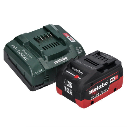 Metabo WPB 18 LT BL 11-125 Quick Akku Winkelschleifer 18 V 125 mm Brushless + 1x Akku 10,0 Ah + Ladegerät + metaBOX - Toolbrothers