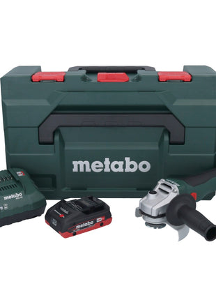 Metabo W 18 L BL 9-125 Akku Winkelschleifer 18 V 125 mm Brushless + 1x Akku 4,0 Ah + Ladegerät + metaBOX - Toolbrothers