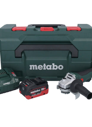 Metabo W 18 L BL 9-125 Akku Winkelschleifer 18 V 125 mm Brushless + 1x Akku 8,0 Ah + Ladegerät + metaBOX - Toolbrothers