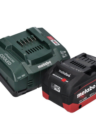 Metabo W 18 L BL 9-125 Akku Winkelschleifer 18 V 125 mm Brushless + 1x Akku 8,0 Ah + Ladegerät + metaBOX - Toolbrothers