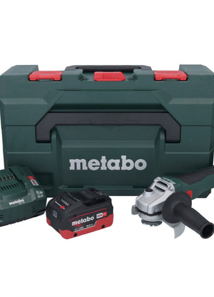 Metabo W 18 L BL 9-125 Akku Winkelschleifer 18 V 125 mm Brushless + 1x Akku 10,0 Ah + Ladegerät + metaBOX - Toolbrothers