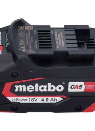 Metabo W 18 L 9-125 Meuleuse angulaire sans fil 18 V 125 mm + 1x batterie 4,0 Ah + metaBOX - sans chargeur